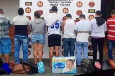 ¡SE LO CONTAMOS! Capturados 34 venezolanos que ingresaron por trochas (dos de los retornados estarían vinculados al tráfico de personas)