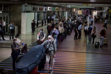 ¡SEPA! Régimen está «estudiando» un foco de covid-19 que se originó en el aeropuerto de Maiquetía