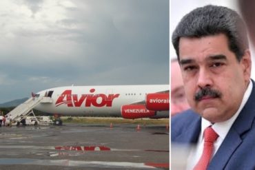 ¡NI EN PINTURA LO QUIEREN! Avior negó que esté negociando la venta de uno de sus aviones con el régimen de Maduro (lo estarían ofreciendo como “pago de deuda”)