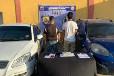 ¡DEBE SABERLO!  Detenidos en Falcón un teniente de fragata y otro de navío por transportar cocaína