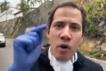 ¡DE FRENTE! “Aquí los que se esconden son aquellos cuya cabeza tienen precio”: La punta que le tiró Guaidó al régimen tras reaparecer (+Video)