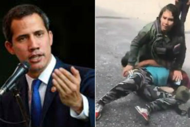 ¡CONTUNDENTE! “La brutalidad de una dictadura”: Guaidó condenó el ataque de la GNB contra la abogada Eva Leal en Barquisimeto