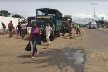 ¡ATENCIÓN! Militares custodian mercado en Bolívar donde se registró caso de covid-19