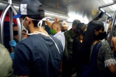 ¡TE LO DECIMOS! Así operará el Metro de Caracas durante el “cerco sanitario” ordenado por Maduro tras alza de casos de COVID-19 y propagación de su variante brasileña ¡TE LO DECIMOS! Así operará el Metro de Caracas durante el “cerco sanitario” ordenado por Maduro tras alza de casos de COVID-19 y propagación de su variante brasileña