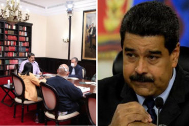 ¡LA BURLA! Maduro se mostró este #7JUn  junto a una impresionante biblioteca y en redes no pasó por alto: “No se ha leído ni dos” (+Fotos)