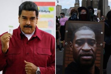 ¡AH, OK! “Nos quieren asfixiar”: La absurda comparación de Maduro entre George Floyd y Venezuela (+Video)