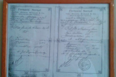 ¡RELIQUIA! En redes comparten imágenes de récipes firmados por José Gregorio Hernández, el nuevo beato de Venezuela (+Fotos)