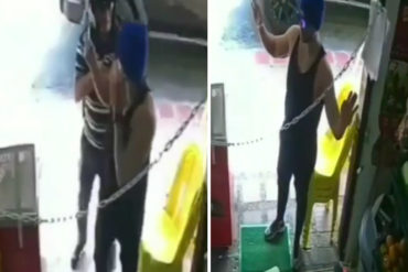 ¡A MANO ARMADA! Así robaron a Gustavo Elis en una frutería en Medellín (Todo quedó grabado en las cámaras del local comercial) (+Video)