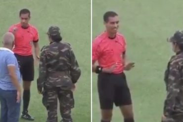 ¡ESCÁNDALO! Árbitro detiene un partido de fútbol tras enterarse de posibles casos de COVID-19 entre los jugadores (+Video)