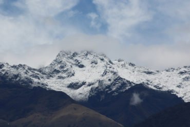 ¡ESPECTACULAR! La hermosa nevada que adornó los picos de Mérida este #17Jul (+Impresionantes fotos)