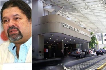 ¡GRAVE! Afirman que Jesús Berardinelli fue hospitalizado en el Hospital de Clínicas Caracas tras sufrir un desmayo (iba a ser presentado en tribunales este #22Jul)