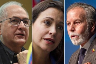 ¡DEBE SABER! Los 6 puntos sobre los que alertan María Corina, Ledezma y Arria en incendiario comunicado a la oposición