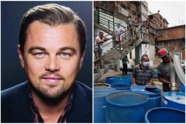 ¡TE LO MOSTRAMOS! Leonardo Di Caprio se mostró preocupado por la situación de falta de agua en Venezuela