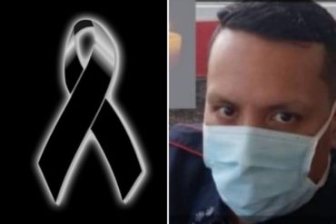 ¡LAMENTABLE! Juan Lara, teniente de los Bomberos de Caracas, falleció por complicaciones del COVID-19 este #6Jul (Lo confirmó su hermano)