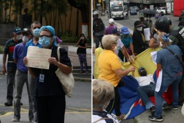 ¡REPRESIÓN Y CENSURA! Régimen detiene al periodista Carlos Julio Rojas junto a otro manifestante que participó en la protesta de pensionados de este #23Jul (+Video)