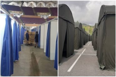 ¡EN DETALLE! Régimen de Maduro «abrió las puertas» del Poliedro de Caracas para atender casos asintomáticos y leves de covid-19 (+Videos y fotos)