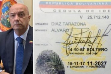 ¡BOMBAZO! Simonovis confirmó que el régimen nacionalizó a Álvaro “Edward” Tarazona, jefe del ELN (+Número de cédula y dónde vota fraudulentamente)