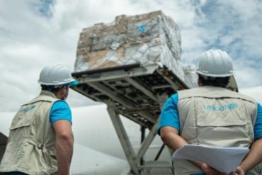 ¡SEPA! Anuncian que llegó a Venezuela cuarto avión de Unicef con 15 toneladas de ayuda humanitaria: Incluyen insumos de protección contra COVID-19