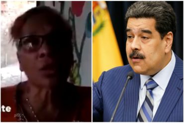 ¡EN SU CARA! El fuerte reclamo de una venezolana a Maduro: Nos mandó a encerrar como si él nos fuera a mantener, como si uno fuera pendejo