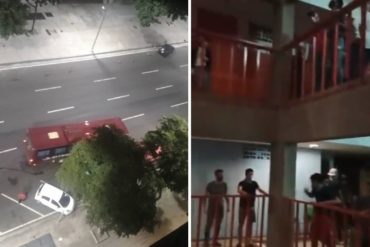 ¡GRAVE! Entre gallos y media noche desalojaron a estudiantes de la residencia Livia Gouverneur (13 habrían dado positivo por covid-19) (+Fotos +Videos)