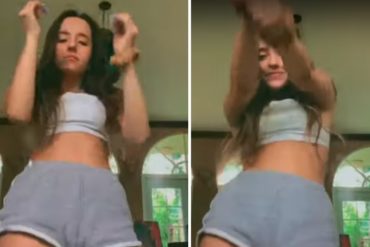 ¡AH, CARAMBA! El sexy baile de Evaluna al estilo de Greeicy que enloqueció a sus seguidores en redes (+Video)