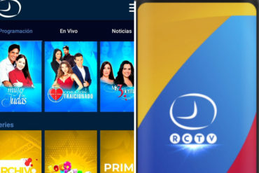 ¡AQUÍ ESTÁN! Los pasos para disfrutar de la app de RCTV (El contenido está libre por ahora, pero podría haber secciones «premium» pagas)