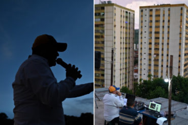 ¡LE CONTAMOS! Este músico rompe la monotonía de la zona más castigada por el covid-19 en Caracas (+Fotos)