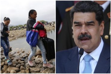 ¡SE PASA! “Es grave”: con la pandemia de covid-19, Maduro se dio cuenta de la gran cantidad de venezolanos que huyeron del país por la crisis (+Video)