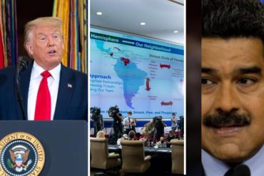 ¡MIRE! El video que muestra que Trump sí atiende con gran interés el caso Venezuela (+Imágenes de lo ocurrido en el Comando Sur)