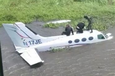 ¡QUÉ FUERTE! Aeronave desaparecida en República Dominicana con piloto venezolano “se estrelló” en el Lago de Maracaibo