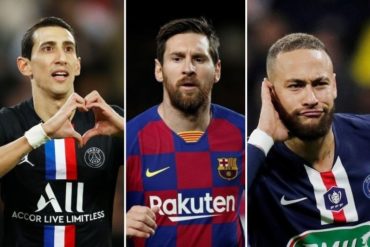 ¡LO QUE SUENA! Di María y Neymar habrían llamado a Messi para seducirlo a firmar con el PSG (+Su respuesta)