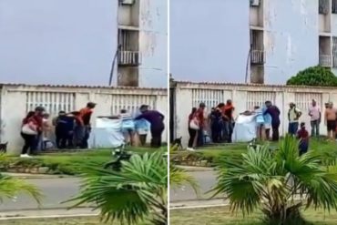 ¡A LO QUE HEMOS LLEGADO! Otra mujer da a luz en plena vía pública en Puerto La Cruz por falta de atención médica (sería la tercera en una semana) (+Video)