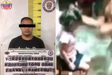 ¡ATROZ! Detenido hombre que fue grabado golpeando en la cara a su hija de 4 años (le dijo a los policías que no sabía lo que estaba pasando) (+Videos)