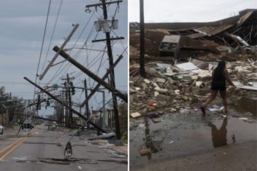 ¡VEA! Las impresionantes fotos del desastre que dejó el huracán Laura en las costas de EEUU