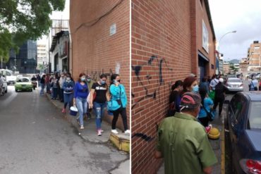 ¡SE LO CONTAMOS! Reportan colas sin distanciamiento por el COVID-19 en la Farmacia de medicamentos de Alto Costo del IVSS (+Fotos)