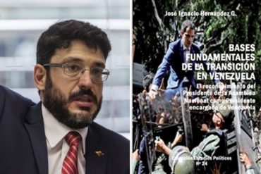 ¡PENDIENTES! José Ignacio Hernández publica libro en el que revela detalles inéditos del gobierno interino de Guaidó