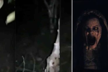 ¡ATERRADOR! Captan supuesta aparición de “La Llorona” por medio de un escalofriante video registrado en Colombia (Lo grabó un campesino en las selvas de Putumayo)