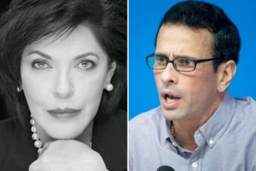 ¡NO SE LO GUARDÓ! Marianella Salazar critica a Capriles y considera que apoya la “farsa electoral”: «Es quien menos nos inspira a recuperar la confianza en el voto»