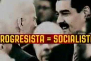 ¡FRONTAL! «Progresista=socialista»: El video de la campaña de Trump que compara a Biden con Chávez, Maduro y Castro por las frases que han usado