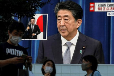 ¡ENTÉRESE! «He perdido mucha fuerza»: Renuncia Shinzo Abe como primer ministro de Japón (+La razón)