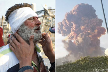 ¡LE CONTAMOS! Las imágenes más impactantes de la explosión en el puerto de Beirut, capital de Líbano (+Fotos +Videos)