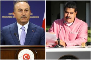 ¡DE PASEO! Canciller de Turquía viajará el martes #18Ago a Venezuela para reunirse con Maduro y «firmar acuerdos bilaterales» con Arreaza