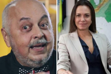 ¡SEPA! Claudio Nazoa compara a María Corina Machado con un “carrito de Makro” pero se retracta: “La intención del humor nunca es ofender”