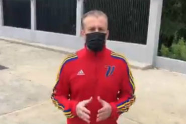 ¡SE PASÓ! El Aissami reapareció en VTV después de superar el covid-19 y lanzó flores a Maduro: “Le agradezco por la fuerza de sus palabras” (+Video)