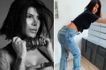 ¡MÍRELA, PUES! A Djane Nany se le rompió el pantalón y mostró más de la cuenta (+Foto)