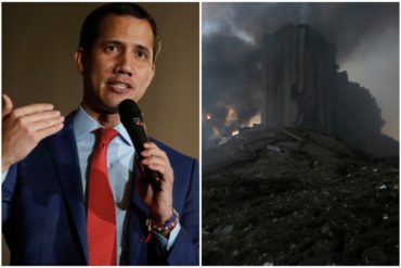 ¡LE CONTAMOS! Gobierno de Guaidó envía condolencias al pueblo libanés por tragedia en Beirut