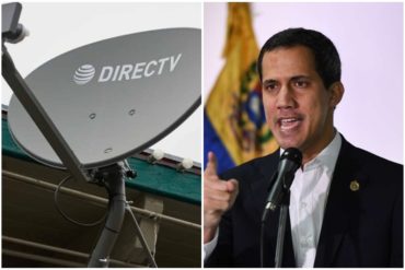 ¡DE FRENTE! Lo que dijo Guaidó sobre el regreso de DirecTV: “La dictadura siempre miente. No fueron sanciones, fue su soberbia la que los sacó”