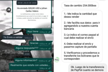 ¡PENDIENTES! El nuevo método de doble estafa que estaría aplicando una cuenta de Instagram para el “cambio de dólares” (+Capturas)