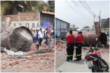 ¡LAMENTABLE! Tres venezolanos resultaron heridos por explosión en una procesadora de atún en Ecuador (+Impactantes videos y fotos)