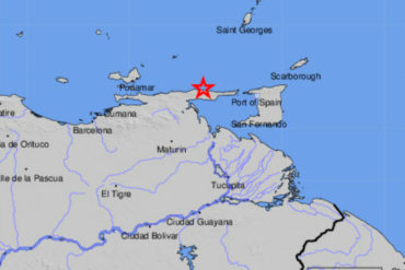 ¡SEPA! Sismo de magnitud 4,3 se sintió el sábado #1Ago en la noche en el estado Sucre